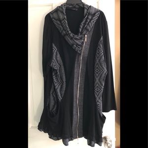 Long Zippered Jacket